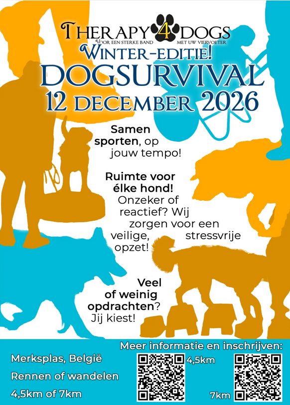 Dogsurvival Therapy4Dogs - Wintereditie 2026